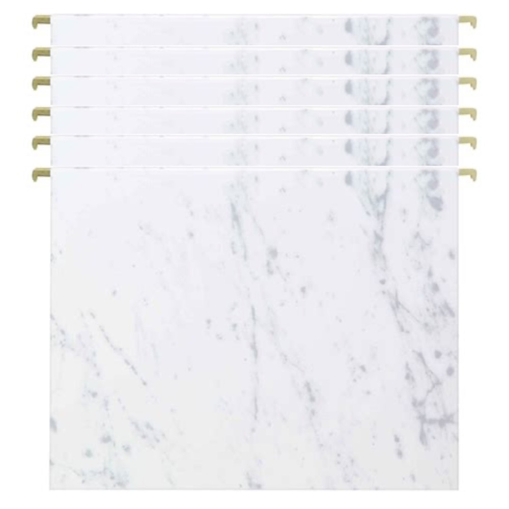LAST 1! Threshold Marble Hanging File Folders 2 PACKS X 6CT NEW IN PACKAGE